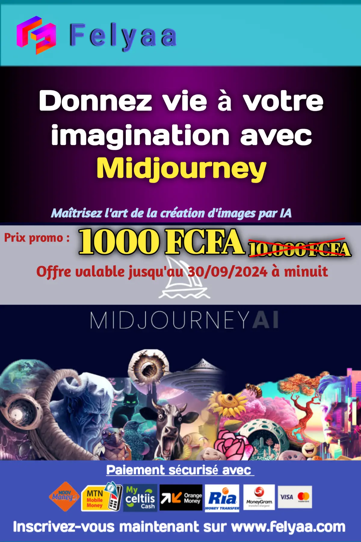 Créez des images avec Midjourney