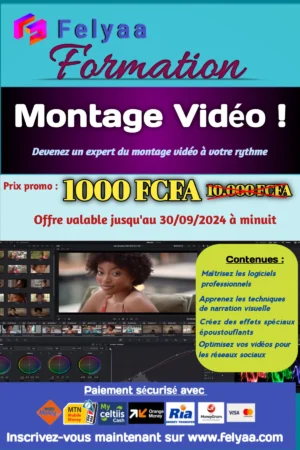 Formation sur le Montage Vidéo