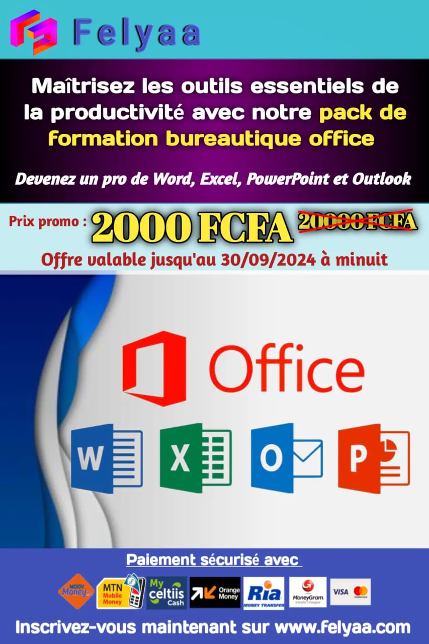 Pack bureautique office