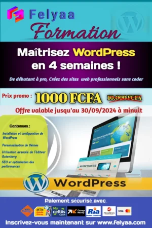 Création de site Web sur WordPress